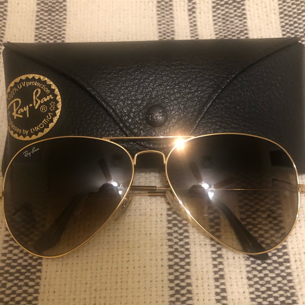 AUTHENTIC Ray-ban Aviator Sunglasses
